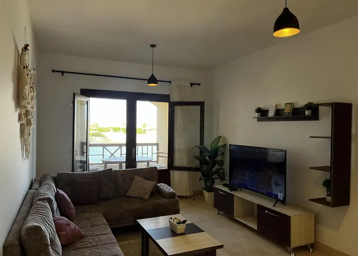 דירה Peaks - Sabina El Gouna 2br Pool - Lagoon הורגהדה